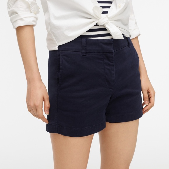 J.Crew 4” Chino Short (Navy) - Picture 1 of 4